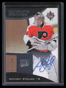 2015-16 Ultimate Collection 63 Anthony Stolarz Rookie Auto 189/299 - Picture 1 of 2