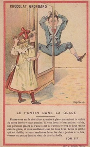 Chromo Chocolat Grondard Die Marionette im Eis - Bild 1 von 2