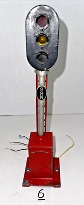 LIONEL PREWAR STANDARD GAUGE 99N AUTOMATIC TRAIN CONTROL BLOCK SIGNAL-WORKS - Image 1 of 4