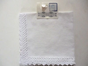 New Wimpole Street Creations Cross Stitch Aida Cloths & Crochet Edge 16" Square - Picture 1 of 3