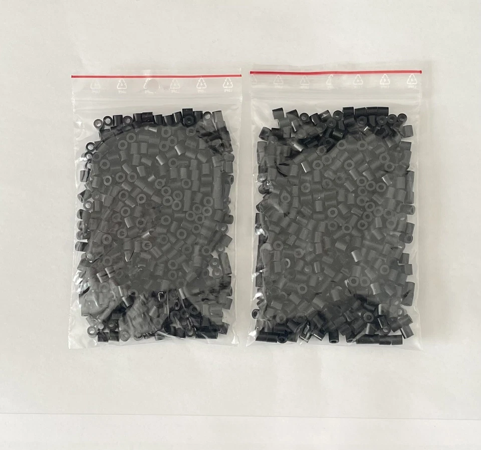 Hama Midi Bügelperlen 2 X 500 Stück Schwarz - Bild 1 von 1