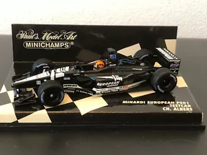 RARO 1/43 MINICHAMPS MINARDI EUROPEAN PS01 CH ALBERS TESTCAR - Foto 1 di 3
