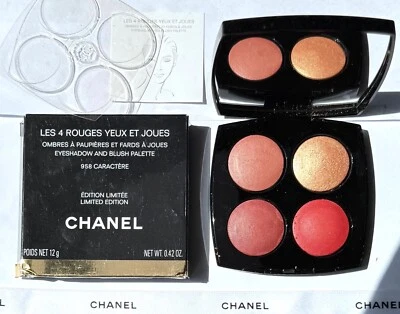 Chanel les 4 rouges yeux et joues eyeshadow and blush palette 958 caractere 12g - Bild 1 von 3