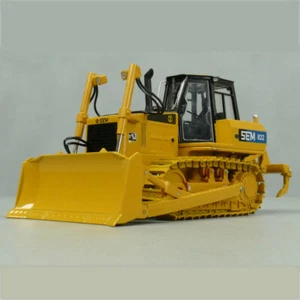 1:35 Scale SEM822 Bulldozer Model Collection Yellow Movable Bucket Ripper Cab - Bild 1 von 13