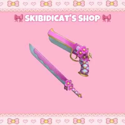 Sakura Set | Roblox Murder Mystery 2 MM2 Godly Knifes and Guns