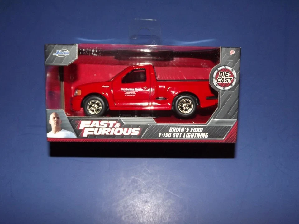 FAST AND FURIOUS BRIAN'S FORD F-150 SVT LIGHTNING DIE CAST MUSCLE TRUCK!!! - Imagem 1 de 1