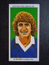 The Sun Soccercards 1978-79 - Roger Davies - Leicester City #780