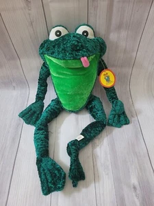 Toy Network Green Frog Plush - Picture 1 of 7