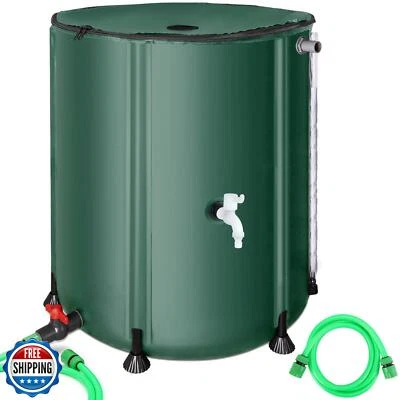 53 Gallon Collapsible Rain Barrel for Garden/Outside/Lawn, Portable Rainwater - Изображение 1 из 4