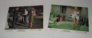The BUSY BODY LOT of 2 PROMO MOVIE LOBBY CARDS 1966 WILLIAM CASTLE SID CAESAR