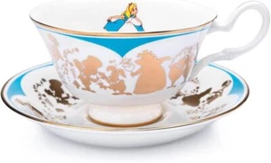 The English Ladies Co Disney Alice in Wonderland Cup and Saucer,Cups & Saucers - Picture 1 of 1