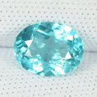 1.85 Ct Top Lustrous / Blue Green Natural Apatite - Oval Gems See Vdo 189 Ds