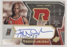 2005-06 SPx Auto Rookie Jersey Spectrum /25 Jarrett Jack #127 Rookie Auto RC