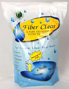 Fiber Clear Filter Media For Swimming Pools Replaces Diatomaceous Earth - 3 Lbs - Picture 1 of 1