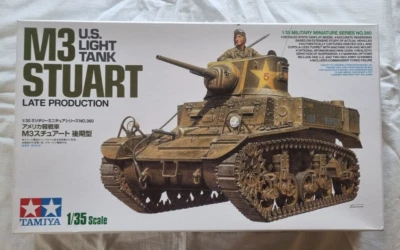 Tamiya US Light Tank M3 Stuart Late Production 1:35 TA35360  - Immagine 1 di 2