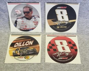 RCR - DALE EARNHARDT, KYLE BUSCH, AUSTIN DILLON ABZIEHBILDER *NEU * 3 Zoll RUND - Bild 1 von 1