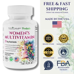Women's Multivitamin by Todicamp-Women’s Health Multivitamin Complex - Picture 1 of 7