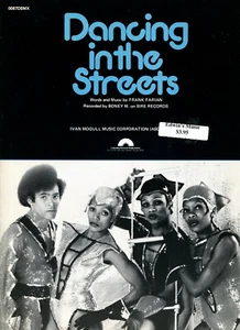 Partituras Dancing in the Street 1978 ~ Boney M. ~ ¡Nuevas! ¡Raro! - Imagen 1 de 1