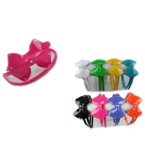 24pcs Plastic Bow Stone Headband Hair Band Hair Accessory Women Comb Clips Lot - Picture 1 of 2