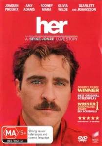 Her (DVD, 2013) BRAND NEW AND SEALED REGION 4 - Picture 1 of 1