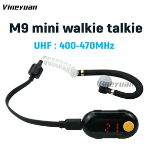 Mini Walkie Talkie UHF 400-470MHz 25 kanałów dalekiego zasięgu przenośne radio dwukierunkowe - Zdjęcie 1 z 12