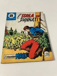 COLLANA ARALDO IL COMANDANTE MARK n. 50 L’isola dei dannati Araldo 1970 L. 200 - Picture 1 of 6