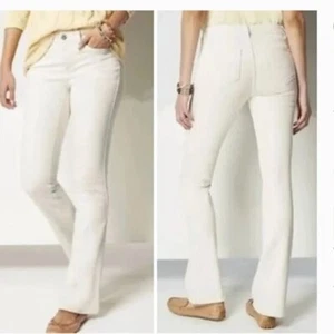 Jeans taglio stivaletto moderno slim denim Jill nuovo con etichette colore naturale avena 14P crema - Foto 1 di 8