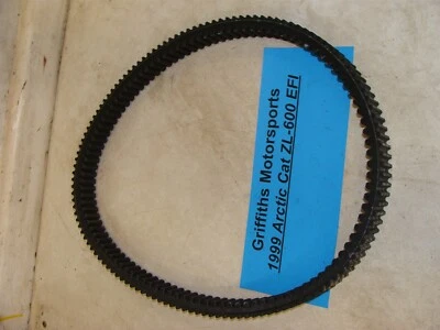 ARCTIC CAT ZL600 EFI 1999 OEM repuesto moto de nieve embrague correa de transmisión 0627-020 Foto 1 de 4