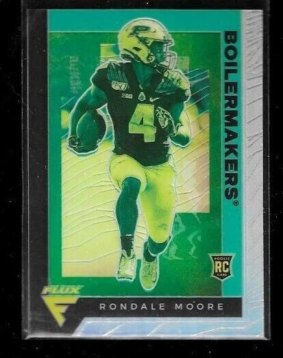 2021 Chronicles Draft Flux RONDALE MOORE rc rookie Holo PRIZM parallel silver - Image 1 of 1