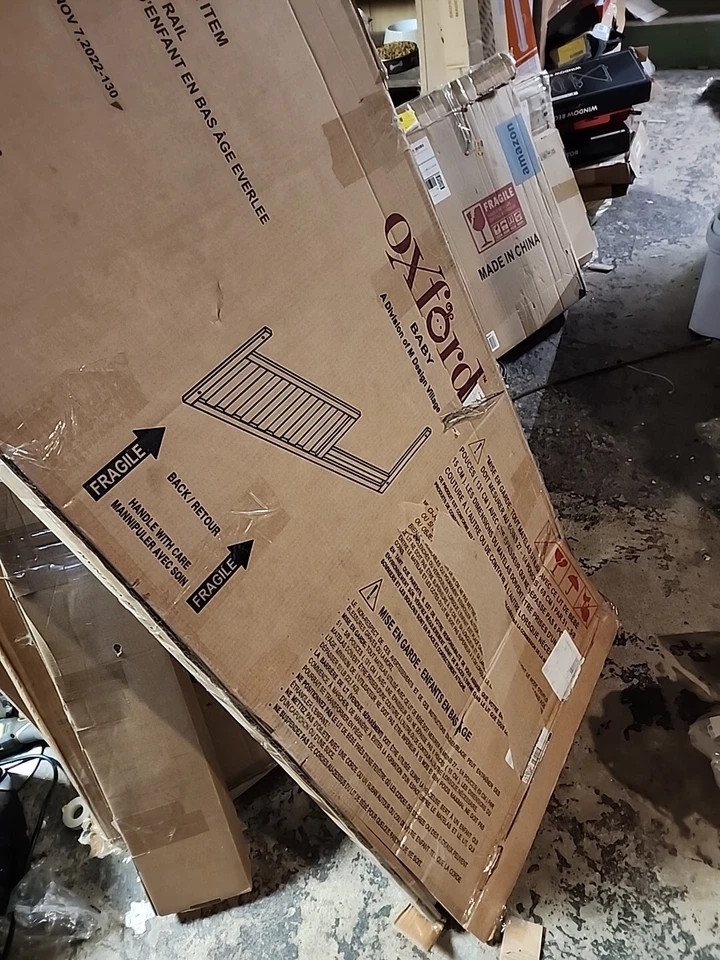 Kit de conversión de riel protector de cuna a cama Everlee, blanqueo Foto 1 de 1