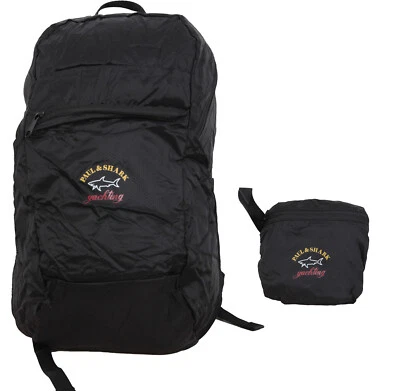 PAUL & SHARK YACHTING Mochila Ultraligera Bolso Plegable Azul Marino solo 0.354 ibs Foto 1 de 4