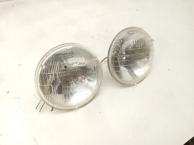 1983-1984 BMW 733i RIGHT SIDE HEADLIGHT ASSEMBLY W/O BRACKET OEM, 114-58010R - Image 1 of 4