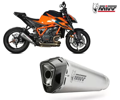 Terminale di scarico slip-on MIVV DELTA RACE kat KTM 1290 SUPERDUKE 2020 > 2023 - Immagine 1 di 4