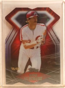 Mike Schmidt 2011 Topps Diamond Dig troquelado negro DC-109 con revestimiento - Imagen 1 de 2