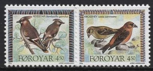 Feroe 1996 aves invasoras 298/99 sin usar - Imagen 1 de 1