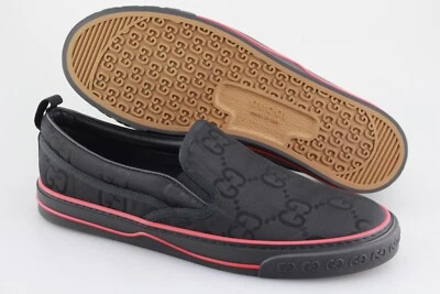 Men's GUCCI 'Off The Grid' Black Canvas Sneakers Size US 11.5 UK 10.5 - Image 1 of 4