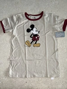 New Disney Store Classic Mickey Mouse Shirt Top Youth Boys Kids 10/12 - Picture 1 of 2