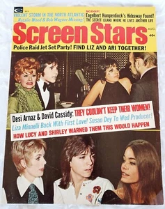 August 1972 Screen Stars Natalie Wood Bob Wagner Shirley Jones Ann-Margret - Picture 1 of 6