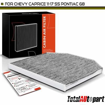New Activated Carbon Cabin Air Filter for Chevrolet Caprice 11-17 SS Pontiac G8 - Image 1 of 4