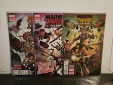 Marvel Zombies Destroy! #1-3 2012 Disney+ What If? Howard the Duck Machine Man
