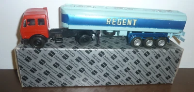 Винтажный литой танкер Conrad Regent Mercedes Benz W. Германия грузовик в коробке трудно найти 1:50 - Изображение 1 из 4