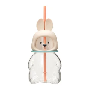 PRE) Starbucks Japan Glas Tumbler Bearista Astro Rabbit 591ml - Bild 1 von 7