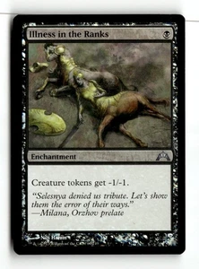 MTG Foil Illness in the Ranks - Gatecrash Moderately Played English - Picture 1 of 3