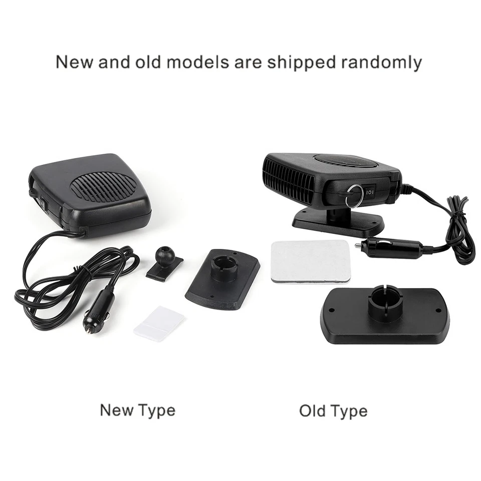 MARKENLOS Auto Heizung Mit Akku Timer Auto Defroster Defogger 12V Autoheizung Auto