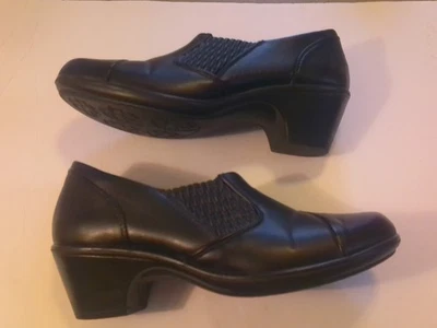 Air Flex Round Toe Clogs Loafers Black Size 6.5 Wide - Image 1 of 4