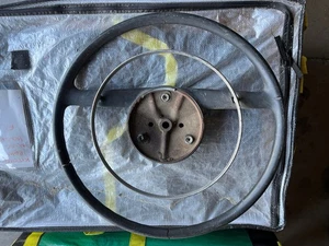Mercedes Benz Ponton W120 W121 W105 W180 W128 Steering Wheel Black - Picture 1 of 2
