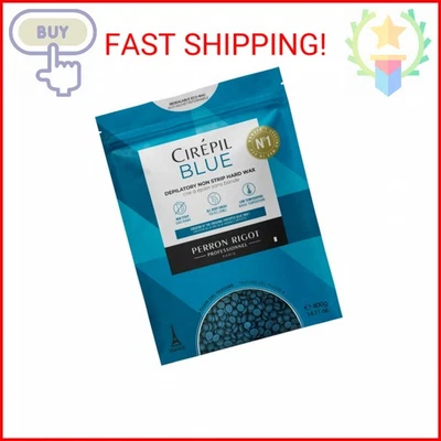 Cuentas de cera multiusos Cirepil Blue 400 g sin perfume - perfectas para pieles sensibles,  Foto 1 de 2