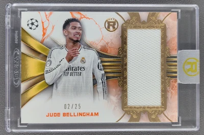 2025 Topps UEFA Jude Bellingham Reverence Relic Orange /25 #RR-JB Real Madrid - Image 1 of 2