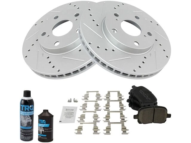 Front Brake Pad and Rotor Kit For 1998-2004 Toyota Avalon 2002 1999 2000 KG395CY - Image 1 of 1