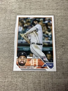 2023 Topps Series 1 Riley Greene Rookie RC #31 Detroit Tigers - Picture 1 of 2
